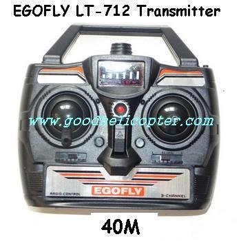 egofly-lt-712 helicopter parts transmitter (40M)